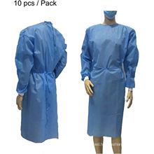 Disposable Surgical Gown Sterile Isolation Gown with Ce Protective Suit